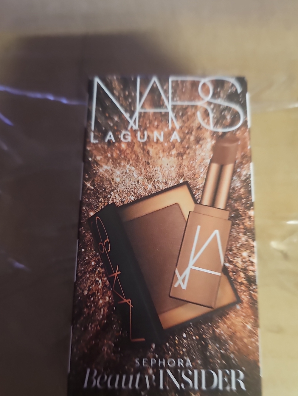 New With Tags NARS Laguna Lipstick and Bronzer Sample Size